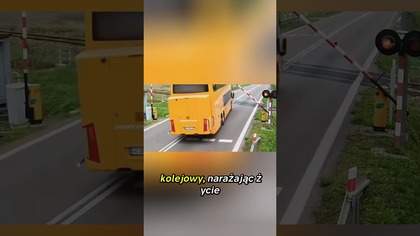 Kierowca autobusu igra z losem  #Niebezpieczeństwo #PolscyKierowcy