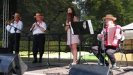 Duet Dziewanna i goście podczas 9.  Festiwalu Produktu Lokalnego w Nałęczowie