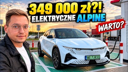 Nowe ELEKTRYCZNE Alpine A390 GT za 349 000 zł  400 KM i 3 silniki! WARTO KUPIĆ? Zasięg i ładowanie