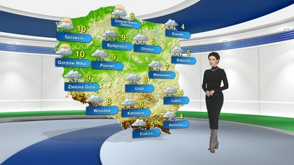 Prognoza pogody na TVN Meteo (23. 11. 2023)