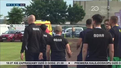 Milan Bazler na 1:0 w meczu Odra Polonia #sports #football #lubuskisporttvp3 #soccer #shorts