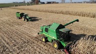 Żniwa kukurydziane 5x John Deere cz1/ Awaria kombajnu