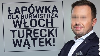 Łapówka dla Artura W.  burmistrza Włoch - analiza finału pościgu!