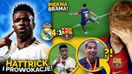 Real Madryt ZNISZCZYŁ FC Barcelonę! HATTRICK Viniciusa! Cudny GOL Lewego! Szczęśliwy Araujo po meczu