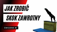 jak zrobić skok zawrotny przez skrzynię - cz.  1 ćw.  #1