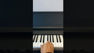 Ćwiczenie do nauki gry na pianinie lub keyboardzie #pianino #keyboard #naukagrynapianinie