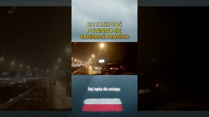 Weszła na pasy, a kierowca nie zwolnił sekunda zdecydowała o wszystkim. #polskiedrogi #uwaga #viral