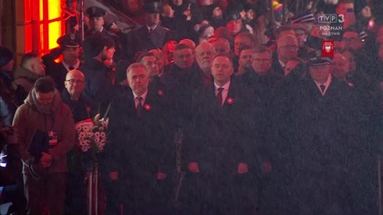 TVP 3 Poznań - Oddanie hołdu w 107.  rocznicę wybuchu Powstania Wielkopolskiego (27. 12. 2025, 16:40)