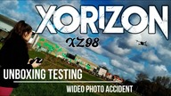 Xorizon XZ98-4K PRO.  unboxing, testing, wideo, photo, accident.