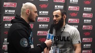 KSW 34 - Aslambek Saidov po wygranej na KSW.