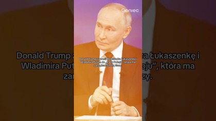 TRUMP CHCE RADĘ POKOJU Z PUTINEM I ŁUKASZENKĄ!