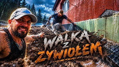 ZALEWA WSZYSTKO!OCIEPLAM FUNDAMENTY I ZNOWU DOPADŁA MNIE ULEWA!