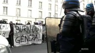 130 osób zatrzymano we wtorek w Paryżu w czasie protestów młodych ludzi przeciwko reformie prawa pra