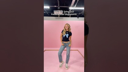 POV: Bring a Friend  #shorts #friends #ootd