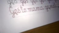 piszę literki czy jakoś wyjdzie mi dobrze piszę bo mi tata każę