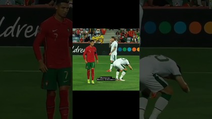 Liść od Ronaldo Jak wam się podoba moja narracja ? #ronaldo #narracja #piłkanożna #liść #zabawne