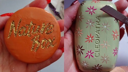 Soap Carving ASMR Relaxing Sounds no talking Satisfying ASMR Video