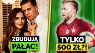 Szczęsny z żoną ZBUDUJĄ PAŁAC! SZOKUJĄCE zarobki Kuby Błaszczykowskiego!