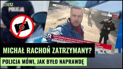 Atak służb na ekipę Republika? Policja mówi, jak było naprawdę