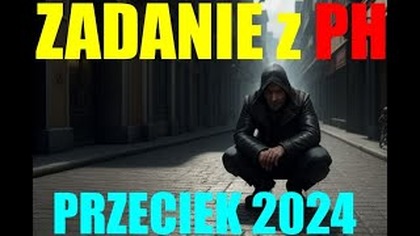 Zadanie z pH Przeciek 2024 @DoTablicyCHEMIA