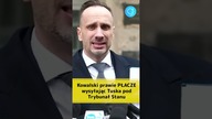 Kowalski PRAWIE PŁACZE wysyłając Tuska do Trybunału Stanu #shorts