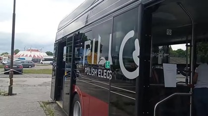 Prototypowy Elektryczny Autobus Pilea wyprodukowany w Bydgoszczy