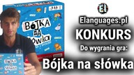 Konkurs do wygrania Bójka na słówka gra do nauki języka angielskiego