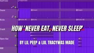How never eat, never sleep by lil peep x lil tracy Was Made (FL Studio Beat Remake)