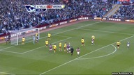 Premier League sezon 2010/2011 ASTON VILLA VS ARSENAL LONDYN 2-3