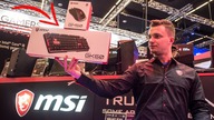Klawiatura, mysz, monitor i Trident X - Premiery od MSI