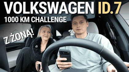 Przejechałem 1000 km Volkswagenem ID. 7!  Mój pierwszy test...  Jaki zasięg?