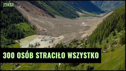 Ogromna lawina zniszczyła szwajcarską wieś! Lodowiec Birch runął | Gazeta.pl