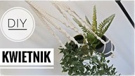 DIY - Wiszący kwietnik
