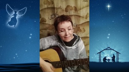 Hej kolęda kolęda  gitara i śpiew domowe wykonanie