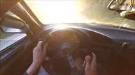 Niedzielny kierowca BMW w lesie-Dokurviator