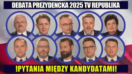 Debata w TV Republika  Pytania wzajemne [Skrót]