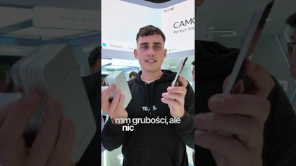 Smartfon kanapka od Tecno 