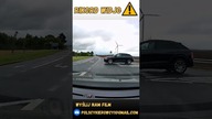 Milimetry od wypadku #shorts #polska #dashcam #video #crash