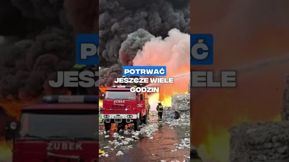 PILNE.  KOLEJNY POŻAR W POLSCE.  KTO ZA TYM STOI?