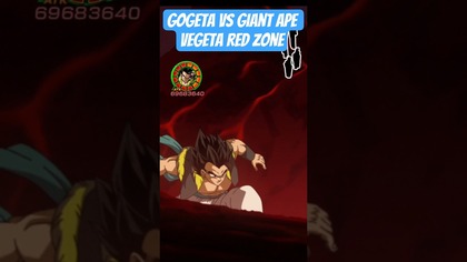 TEQ GOGETA / GOLDEN FRIEZA VS RED ZONE NAPPA VEGETA GIANT APE DBZ DOKKAN BATTLE