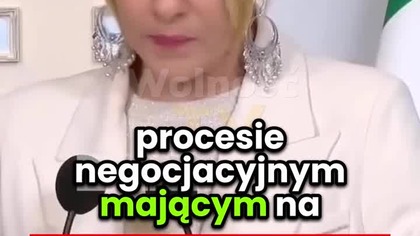 PREMIER WŁOCH MELONI DZIĘKUJE POLSCE I POLAKOM!