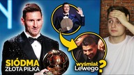 Leo Messi WYGRAŁ Złotą Piłkę! Lewandowski ODBIERA nagrodę NAJLEPSZEGO NAPASTNIKA, a Suarez...