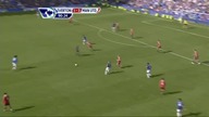 Premier League sezon 2010/2011 Everton FC 2-3 Manchester United Cahill