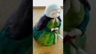 Figurki z masy ceramicznej.  DIY #shorts #recykling #butelka #zrobtosam #dziadibaba #figurka