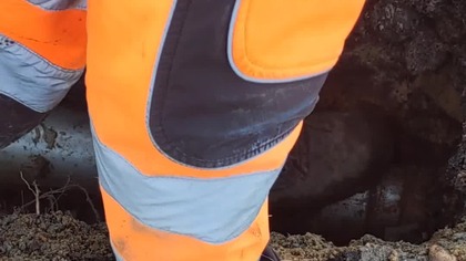 #shortsPrzecisk budowlany pod drogą