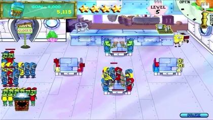 SpongeBob SquarePants Diner Dash - przewodnik po grze HD (Poziomy 2. 1-2. 5)