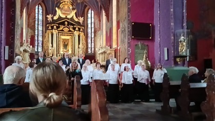 Koncert chóru w Katedrze pw.  św.  Marcina i Mikołaja w Bydgoszczy