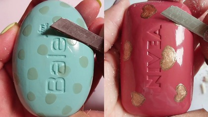 Soap Carving ASMR Relaxing Sounds no talking Satisfying ASMR Video