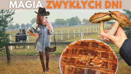 Grzybobranie, jesienne gotowanie, nowe perełki i domowe przyjemności 