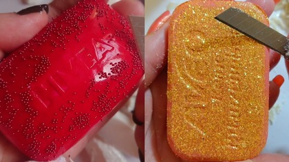 Soap Carving ASMR Relaxing Sounds no talking Satisfying ASMR Video